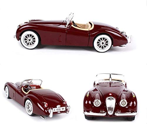YXYOL Auto-Modell aus Metall für Erwachsene, XK120 Auto-Modell-Car 1: 24, Simulation Legierung Druckguss-Spielzeug-Auto… – Bild 5