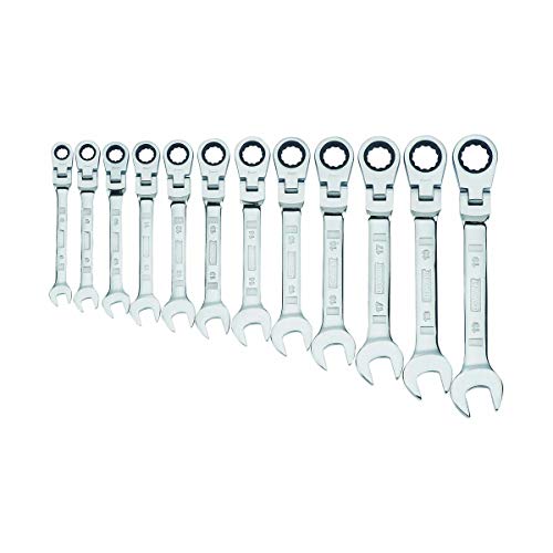 DeWalt DWMT19229 Flexible ratcheting wrench set, metric, 12-piece