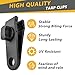 LUYADIN Tarp Clips Heavy Duty Lock Grip, 36 Pack Tarp Clamps Bungee Cord Clip, Fit for Tent Awnings Caravan Canopies Car Cover Swimming Pool Cover Fasteners Clips