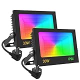 【IP66 Wasserdicht】Mit IP66 Wasserdicht Schutzart ist Smart LED Strahler feuchtigkeits- und staubbeständig und können Sie den LED Fluter lange im Freien arbeiten, egal, ob Sonne, Regen, Schnee verwenden. Die Erste Wahl für Innen und Außenbereichverwendung.