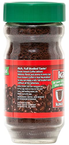 Kava Decaf Acid Reduced Instant Coffee