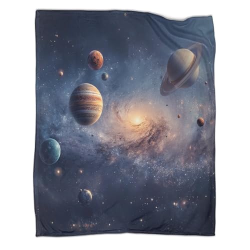 Plaid espace imprimé 3D le cadeau idéal pour grand aventurier - 3