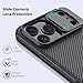 Nillkin for iPhone 17 Pro Max Case with Slide Camera Cover, Thin Slim Fit, Shockproof Protective, Protector Privacy, Phone Case iPhone 17 Pro Max Camera Lens Protector 6.9 inch, Black