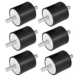 6 Stück Gummipuffer M8 x 23,30 x 30, Schwingungsdämpfer Klimaanlage,Schwingungsdämpfer M8,Gummipuffer