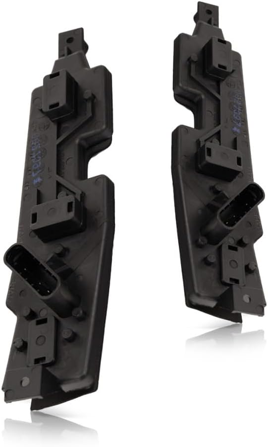 For 1988-2000 GMC Pickup Tail Light Connector Plate Driver and Passenger Side Pair | Plastic | Replacement For GM2806101 + GM2807101 | 16511565