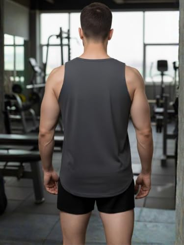 Image of Rigo Stylish Cotton Printed Vest for Men | Round Neck,Regular Fit, Sleeveless T-Shirt Vest for Men | Casual Innerwear Sando for Men & Boys - Perfect for Workouts Gym, Vacations, and Beaches