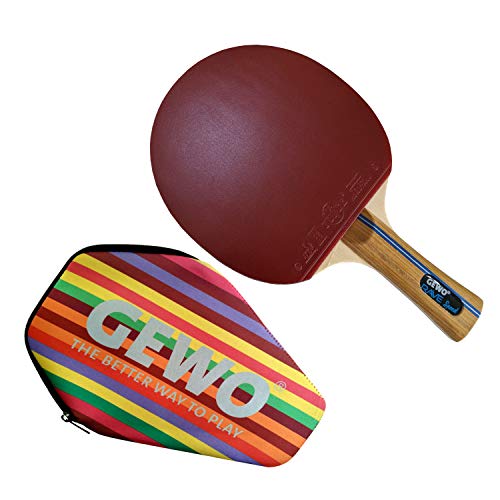 GEWO Rave Speed Upgraded Table Tennis Racket with CASE