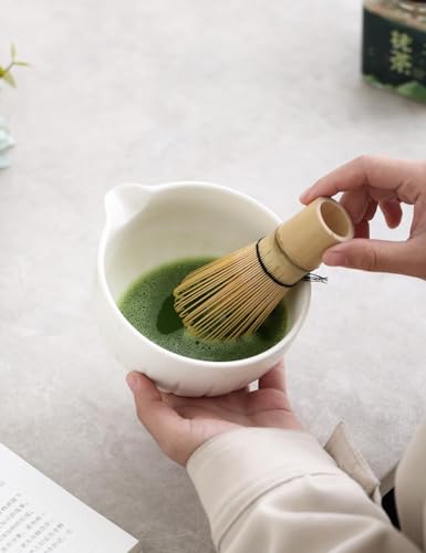 Image of TANG PIN Matcha Set - Match Bowl and Whisk, 15 OZ Matcha Whisk Set
