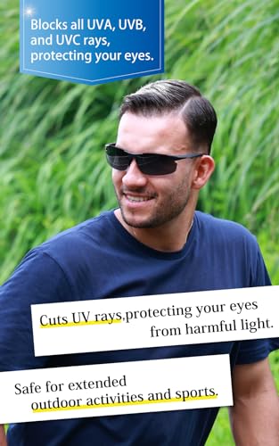 valeria Polarized Sunglasses [High-End Spring Hinge] TAC Lenses TR90 Frame Hard Case Included Anti-Glare & UV Protection4