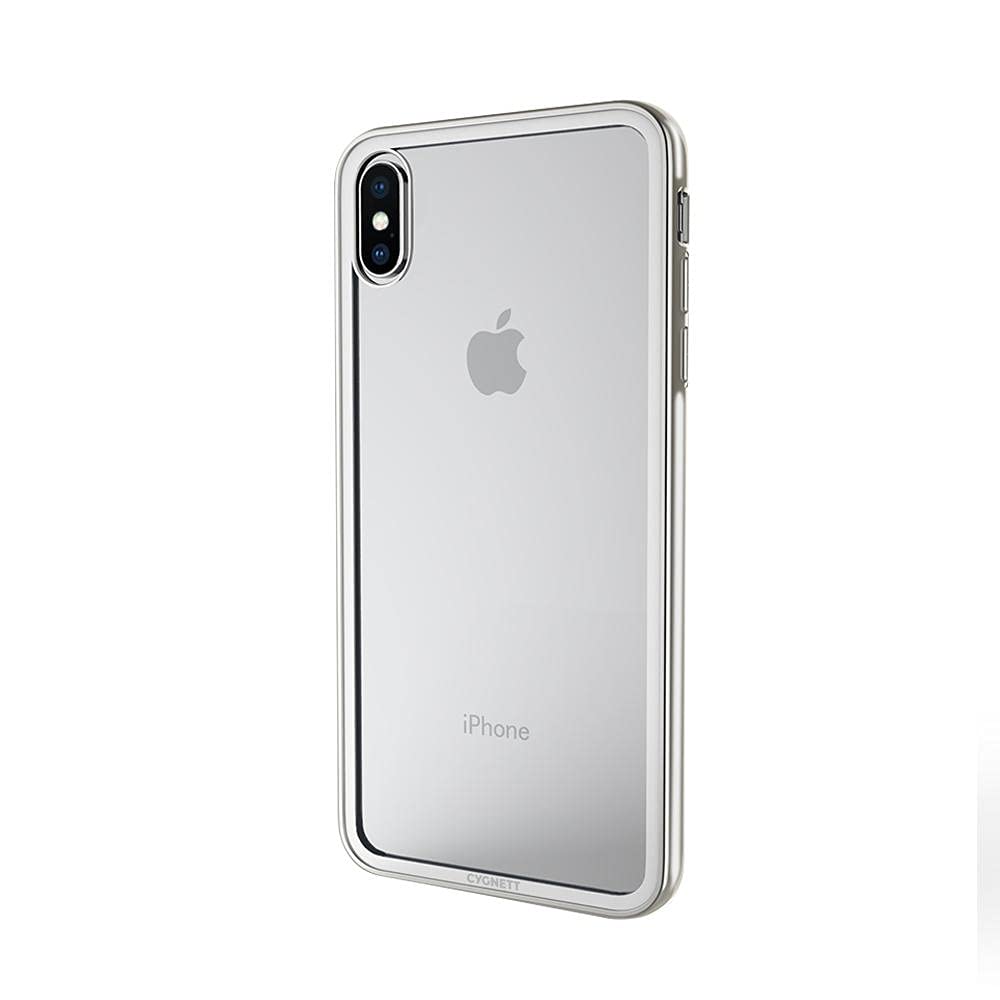 Cygnett Ozone 9H Tempered Glass Case with Built-In Bumper for Apple iPhone XS Max - White