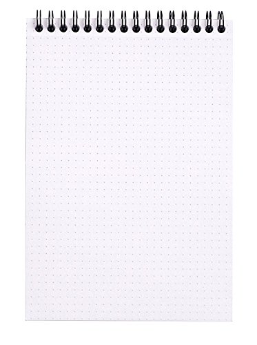 Rhodia Wirebound Pad 6X8.25 Black Dot Pack Of 2 #TOP1
