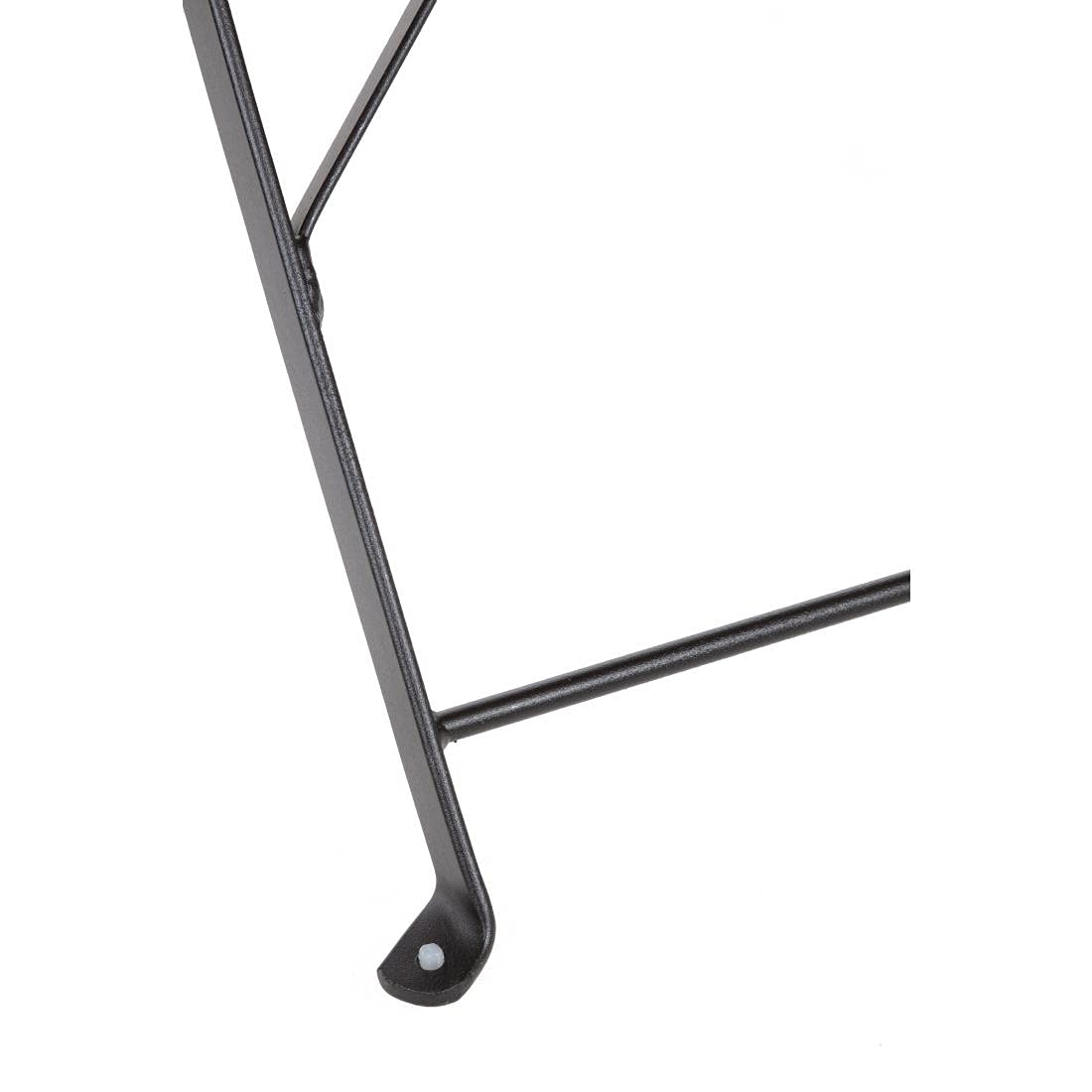 Bolero gh553 2 x sedie in stile nazionale per interni ed esterni, 800 mm x 387 mm x 471 mm, Nero