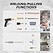 PLAYOCCAR Spot Welder Dent Puller,220V 3500W Dent Remover Tool for Car Body Repair Kit with 7Welding Modes & Auto/Manual Modes.