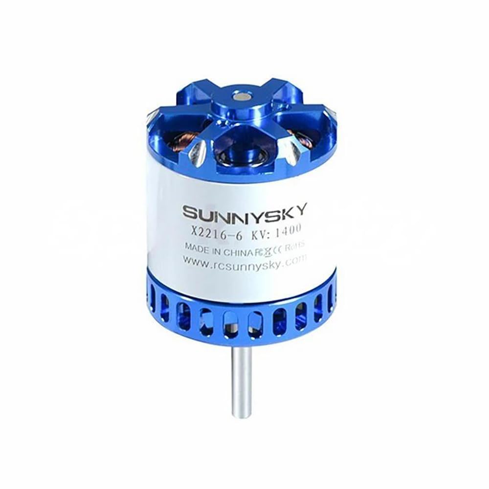 X2212-III X2216-III 2212 2216 950/1250/1400KV Long Shaft 3-4S Lipo for Sunnysky Brushless Motor RC Fixed-Wing Quadcopter Mulicipter (1PC X2216 1400-L)