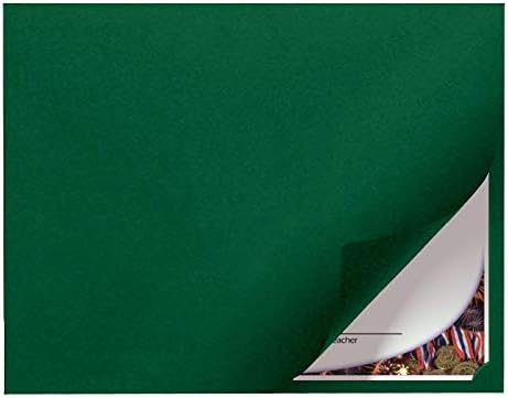 Jones School Supply - Linen Certifcate Presentation Folder - Linen Folder - Green (Set of 25 Academic Award Holder)