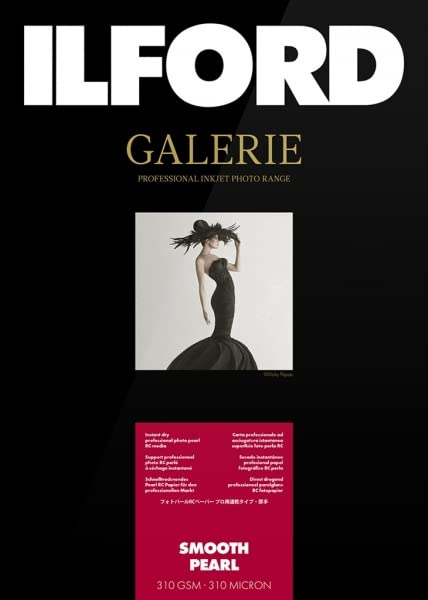 ILFORD 2001754 GALERIE Prestige Smooth Pearl - 17 x 22 Inches, 25 Sheets