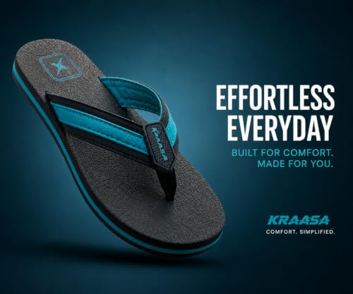 Image of Kraasa Fleece Slippers for Man | Slip-On Slippers