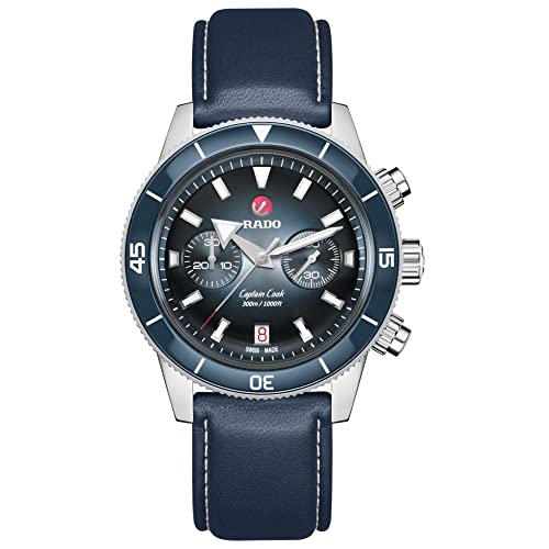 Rado Captain Cook Chronograph Automatic 43mm, Blue3