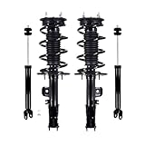 PM Auto Set 4 Front Quick Complete Strut-Coil Spring-Rear Shock For 2013-2019 Ford...