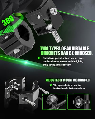 MGLLIGHT Dual Color LED Light Pods