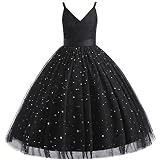 Doragirl Lace Girls Flower Dress Wedding Embroidered Princess Sparkle Tulle Birthday Party Dresses P