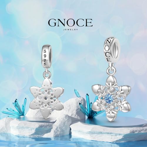 Image of GNOCE Christmas Charm Silver Plated & Sterling Silver Bracelet Gift