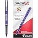Pilot Precise V5 Rolling Ball Pens, Capped, Extra Fine Point (.5mm), Purple Ink, Dozen Box (25106), Patented Precision Point Technology, Smooth Skip-Free Writing, Visible Ink Supply