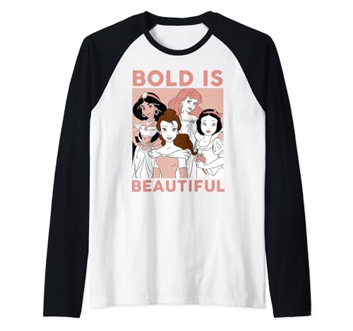 T-shirt Disney Princess style baseball orange à col rond vêtement de loisirs confortable