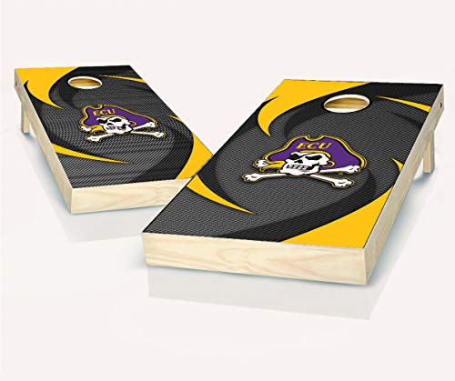 NCAA East Carolina Pirates Swoosh Cornhole Set with Bags, 24