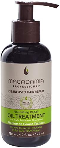 Macadamia Professional Hair Care Sulfate & Paraben Free Natural Organic Cruelty-Free Vegan Hair Products Nourishing Hair Repair Oil Treatment, 4.2oz