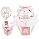 BETESSIN Geldgeschenke Einschulung Mädchen Rosa - Endlich Schulkind - DIY Überraschungsbox mit Luftballons - Geldgeschenke Verpackung zur Einschulung - Geschenkbox zum Schulanfang