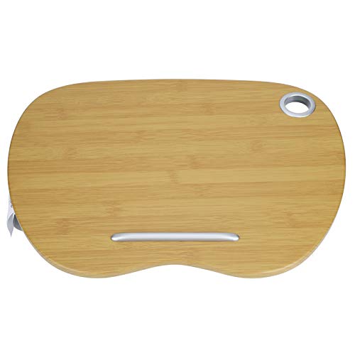 Lap Desk, Portable Laptop Tray Multifunction Lightweight Standing Desk for Working Reading Writing, Eating, Watching Movies (Grey)