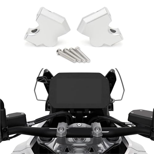 Kit adaptateur rehausseur guidon R 1300 GS en alu robuste