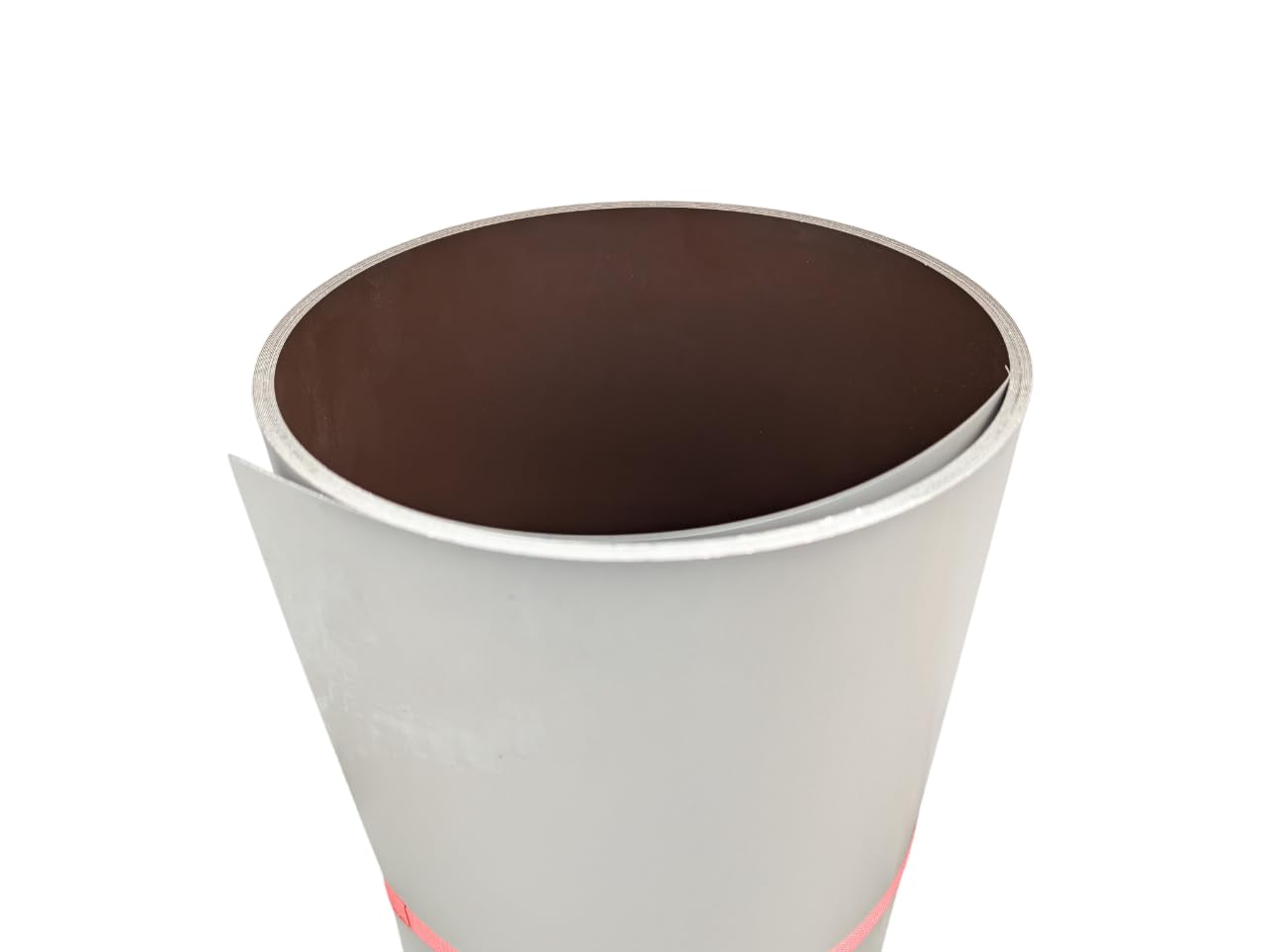 塗装ガルバリウム鋼板 ブラウン 茶色 ニスクカラー RN022S 厚み：０．３５ 幅：９１４ｍｍ 巻き：１０ｍ