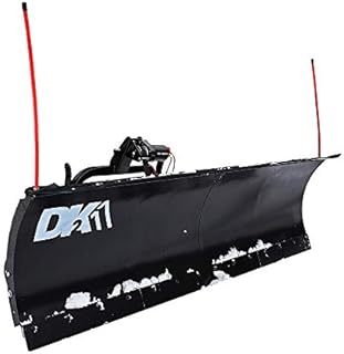 DK2 AVAL8422 Universal SUV/Truck Heavy Duty Snow Plow Kit, 84 x 19 x 2 Inch Receiver Mount, Black