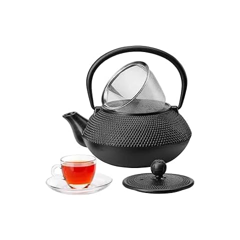 Vintage Gourmet Japanese Style Cast Iron Teapot Cover