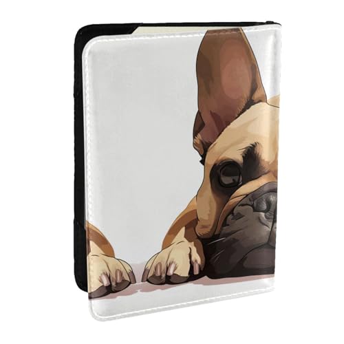 Animal Dog French Bulldog Printing Passport Holder For Travel Must Have,Passport Cover Case For Travel Accessories For Women Men2