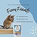 FurryFreshness Cat Deodorizer & Box Odor Eliminator - Works With All Litters To Increase Litter Life - Made In USA - Nontoxic, Fragrance Free Odor Control (2 Lbs)