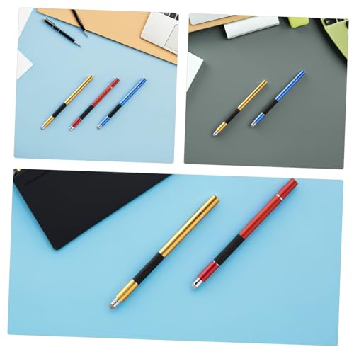 Lápices táctiles capacitivos para móvil y tablet con punta fina y cabeza conductora dual 7