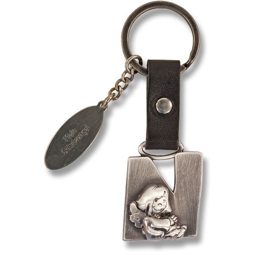 Preisvergleich Produktbild Schutzengel Schlüsselanhänger Buchstabe N