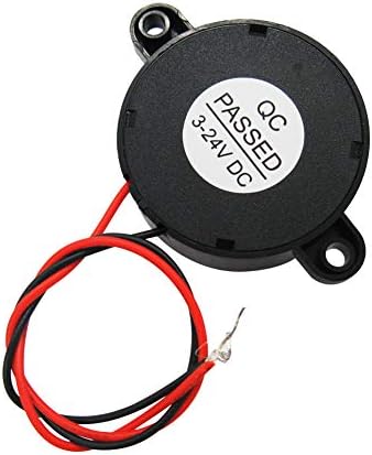 mxuteuk 3pcs DC 3-24V Wired Electronic Buzzer Alarm Sounder Speaker Beep Tone Continous Sound HF-4216-I