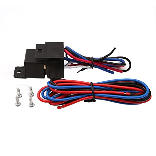 Bllyogu 12V Ignition Switch Panel 5 In 1 Car Ignition Switch Panel Kit With Engine Push Button Carbon Fiber Led Toggle Switches Race Car Ignition Starter Switch For Racing Car Truck Rv #TOP7