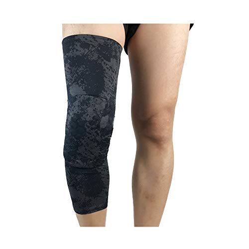 Manchon de protection à la rotule BaronHong protège-genoux camouflage noir XL