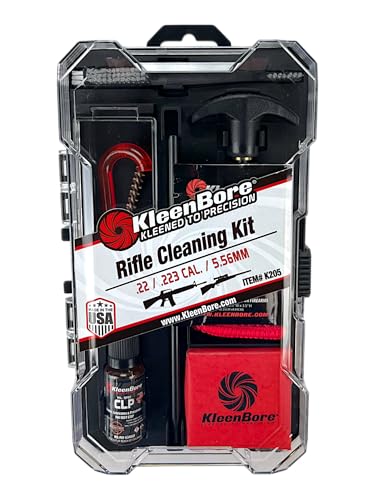 Kleenbore Gun Care Classic Rifle Kit (.22/.223/5.56mm), blk (1009492)