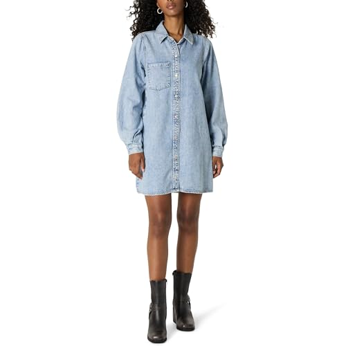 Image of The Drop Womens Katerina Denim Shirtdress