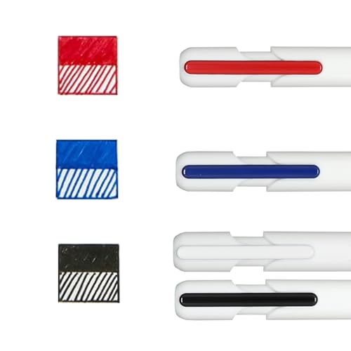 Bolígrafos retráctiles DUNBONG set 6 puntas 0.5mm miniatura 3