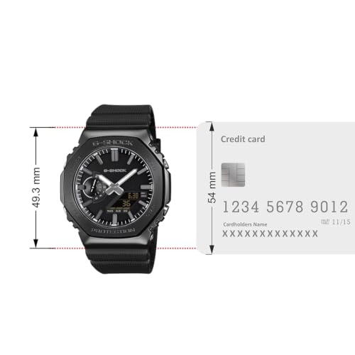 Image of Casio G-Shock GM-2100LXB-1ADR Analog-Digital Black Watch Men (G1813)