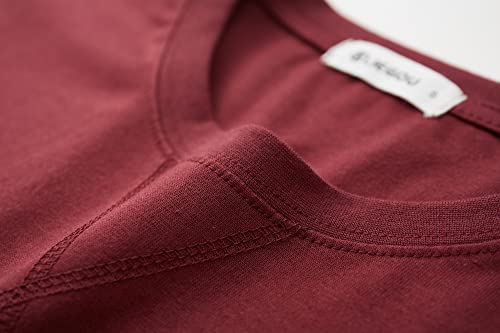 Image of KLIEGOU Men's 100% Cotton Longline T-Shirt, Pre-Shrunk Soft