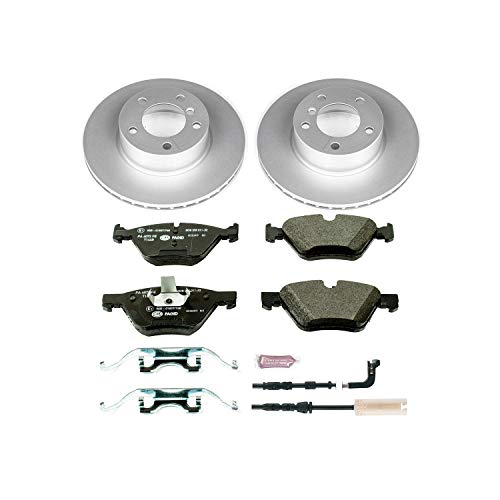 Image of Power Stop ESK3087 Front Euro-Stop Brake Kit BMW For BMW 325i 2006 [Model Specific]
