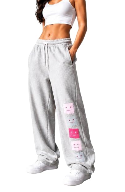 Express Yourself Women's Baggy Lowers | Oversized Streetwear Joggers | Relaxed Fit Track Pants-picture-53